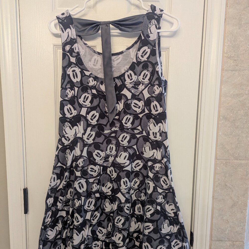 Disney Boutique Women's Dress - Mickey and Minnie Mouse Hearts